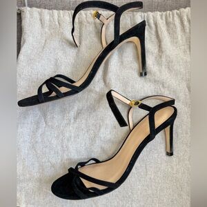 Stuart Weitzman Starla 80 Suede Sandal size 7